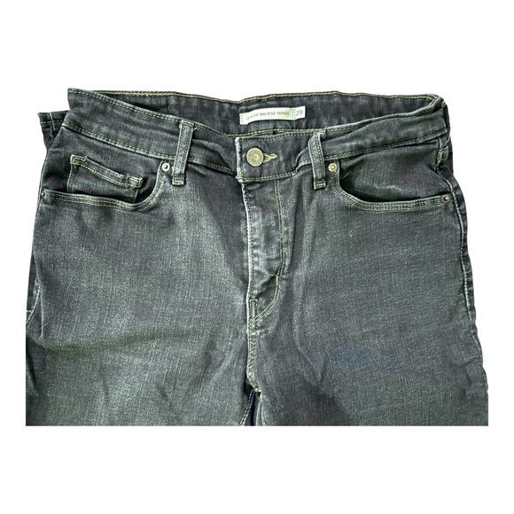 LEVI’s Classic Mid-Rise Skinny Jeans, dark wash, stretch, W29, L30 - Picture 13 of 15